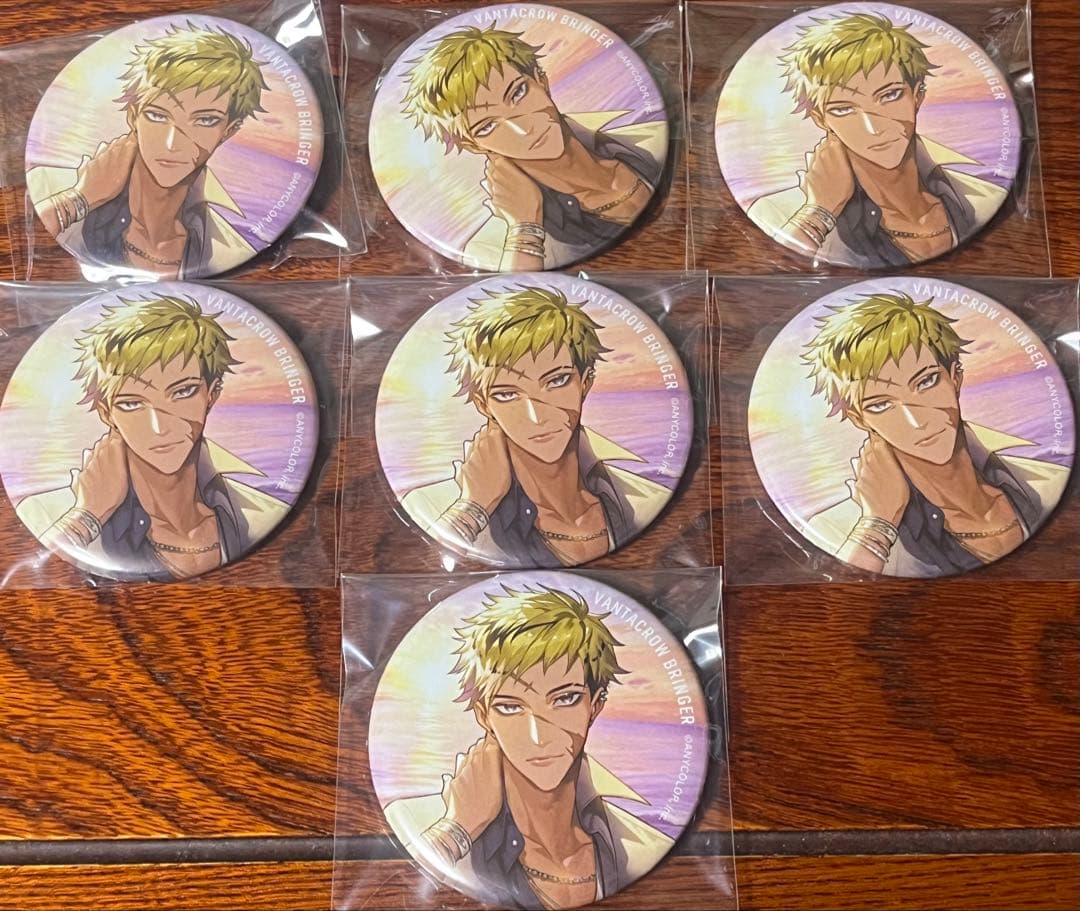 にじさんじ　NIJISANJI 海の家　HEROES 缶バッジ