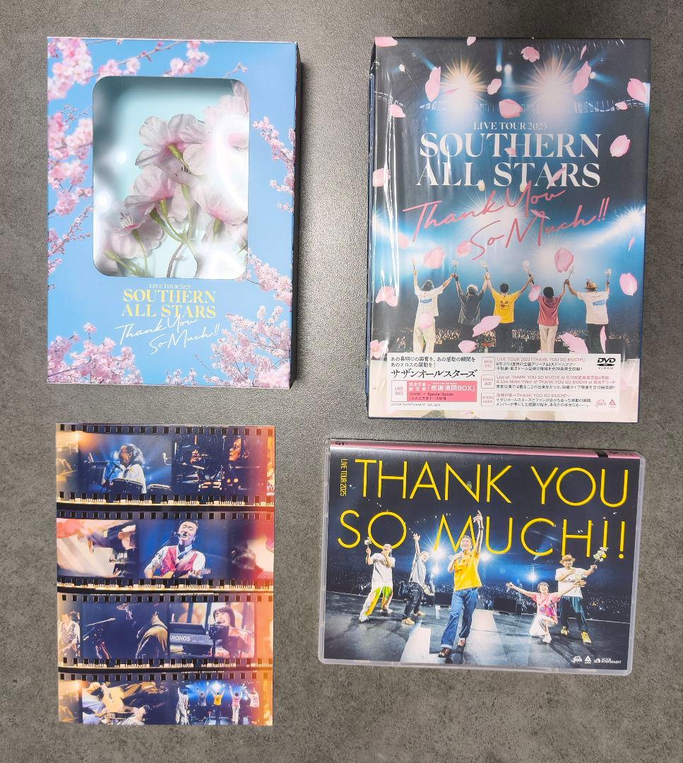 サザン ライブDVD THANK YOU SO MUCH!! 完全生産限定盤
