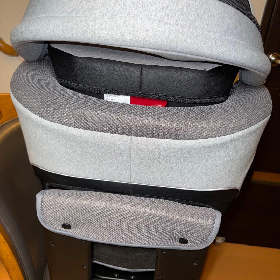 Aprica クルリラ チャイルドシート 新生児 ISOFIX グレー