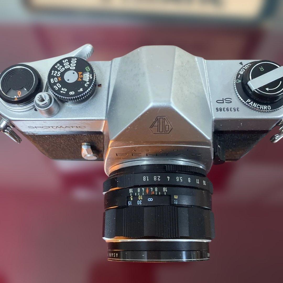 【希少】アサヒ　ペンタックス　SP　spotmatic　55㎜　F1.8　元箱