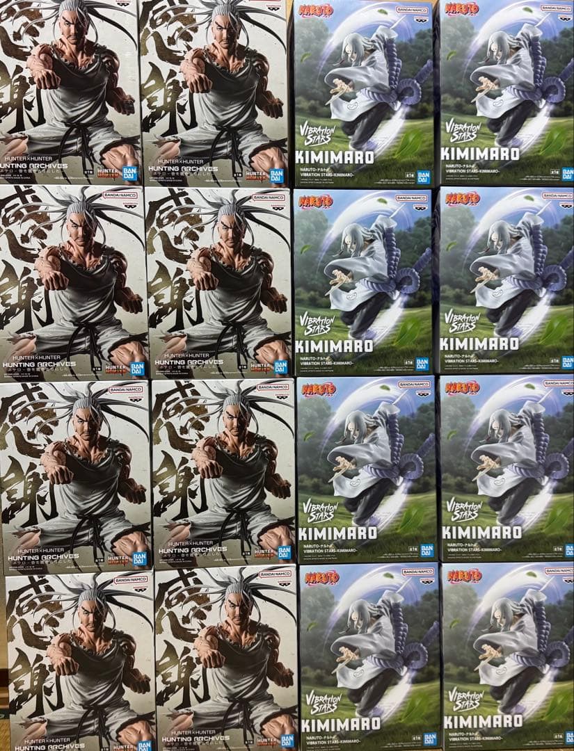 1/8登場　最新プライズフィギュア ハンターハンター　ネテロ ナルト　君麻呂