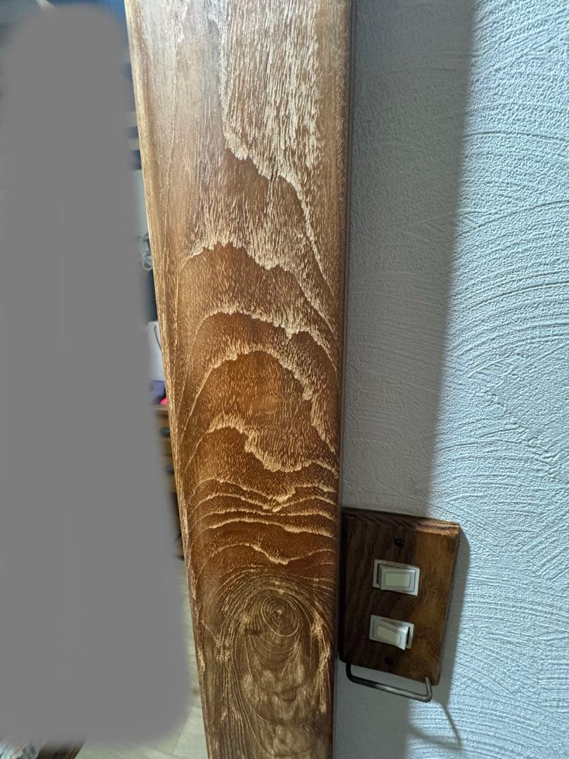 オールドチーク　ミラー　姿見　ヴィンテージ　インド　アンティーク　古材