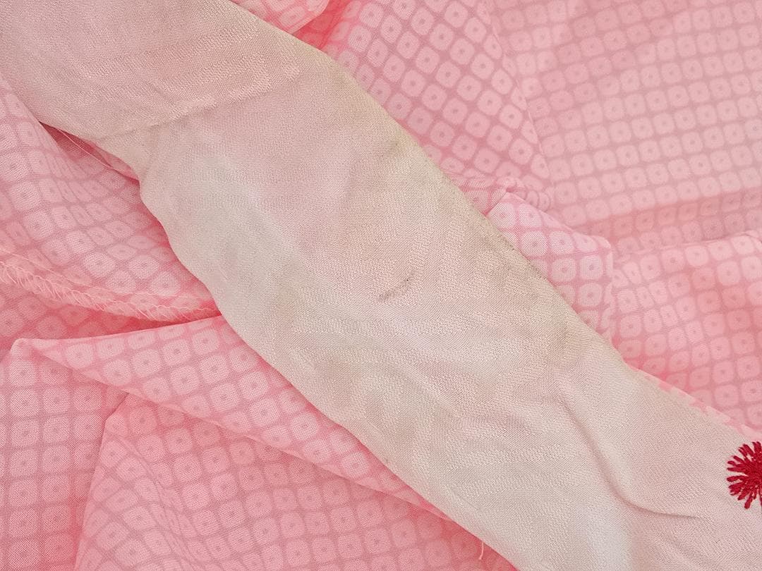 七五三　7歳　ピンク　着物　セット　女の子 *c59