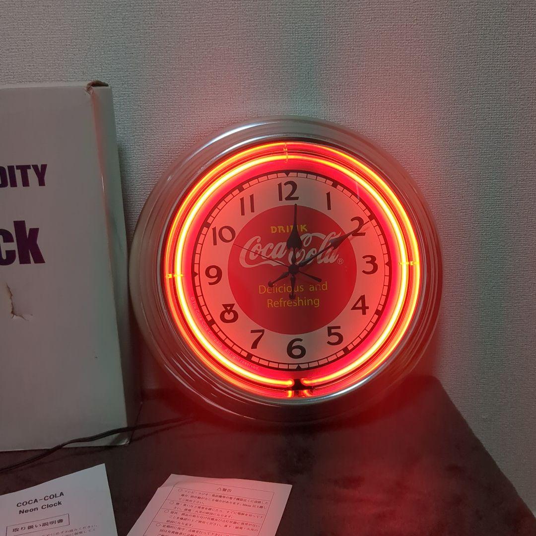コカ・コーラ Coca-Cola ネオンクロック ネオン管ペニージャパン