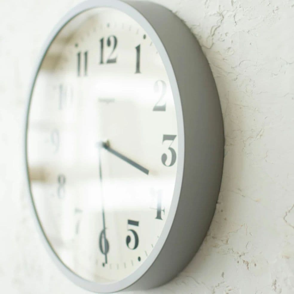 NEWGATE 時計 Number Four Wall Clock グレー