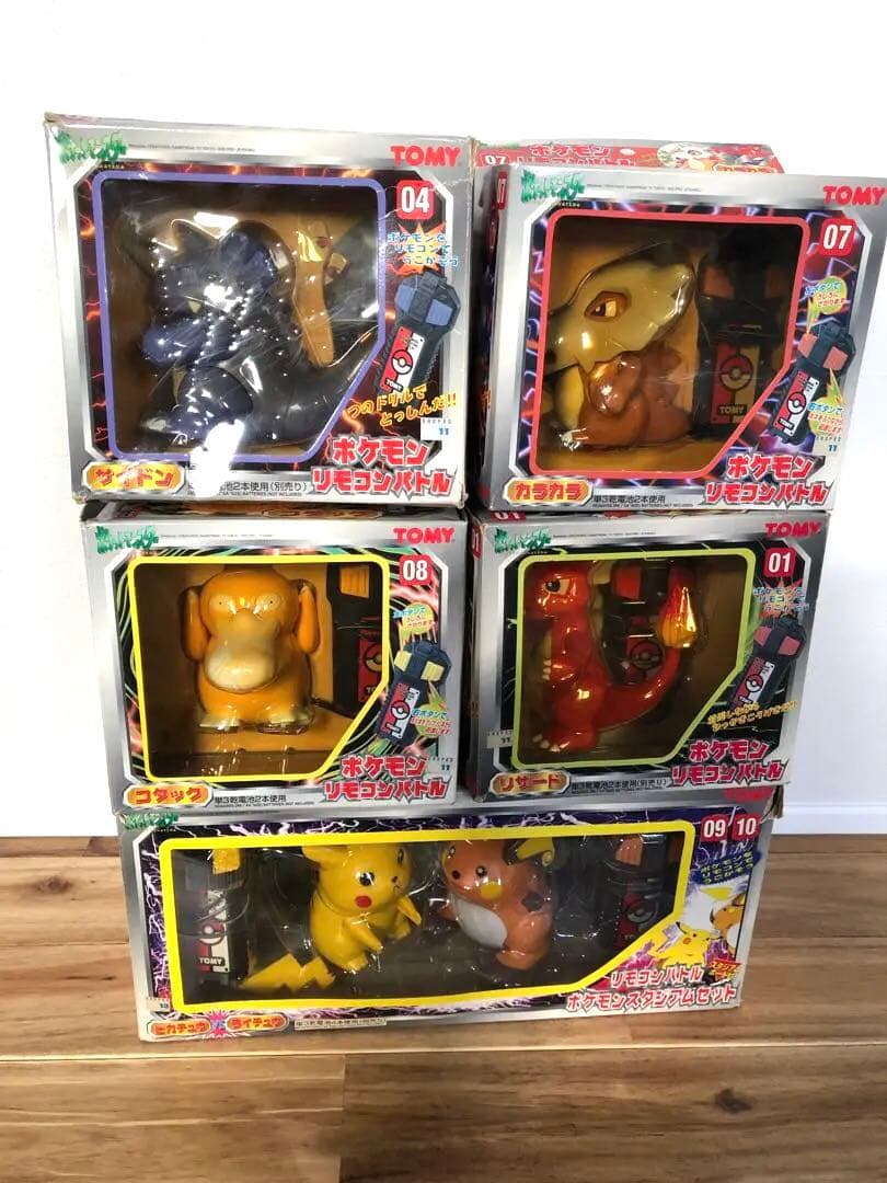 ポケモンリモコンバトル　6体　TOMY