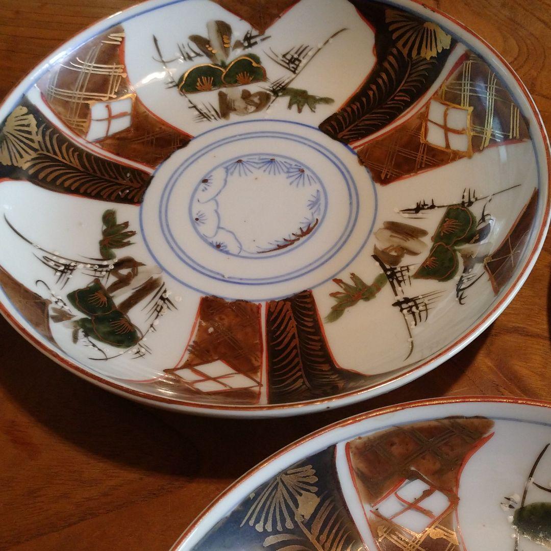 【骨董】古伊万里有田焼 3枚