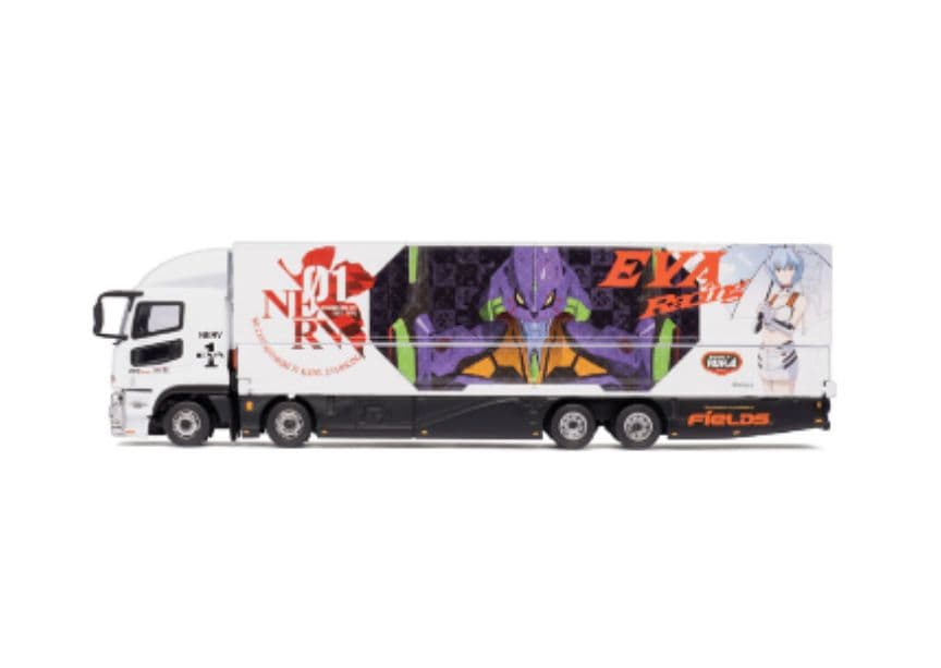 ミニカー Mitsubishi Fuso Super Great EVA RACING