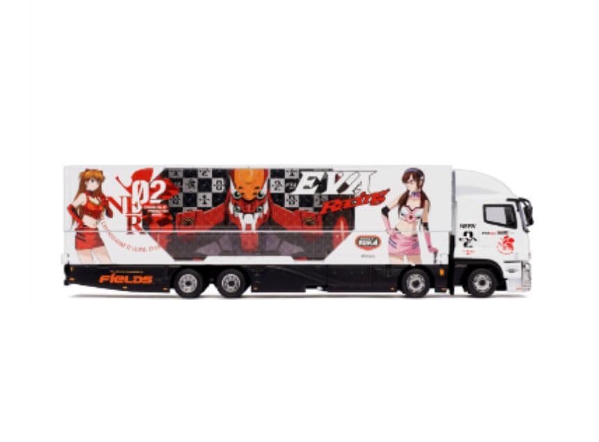 ミニカー Mitsubishi Fuso Super Great EVA RACING