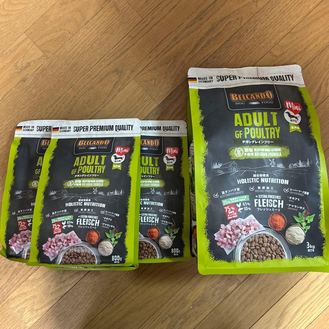 BELCANDO アダルト　 チキン&フィッシュ　グレインフリー　5.4kg