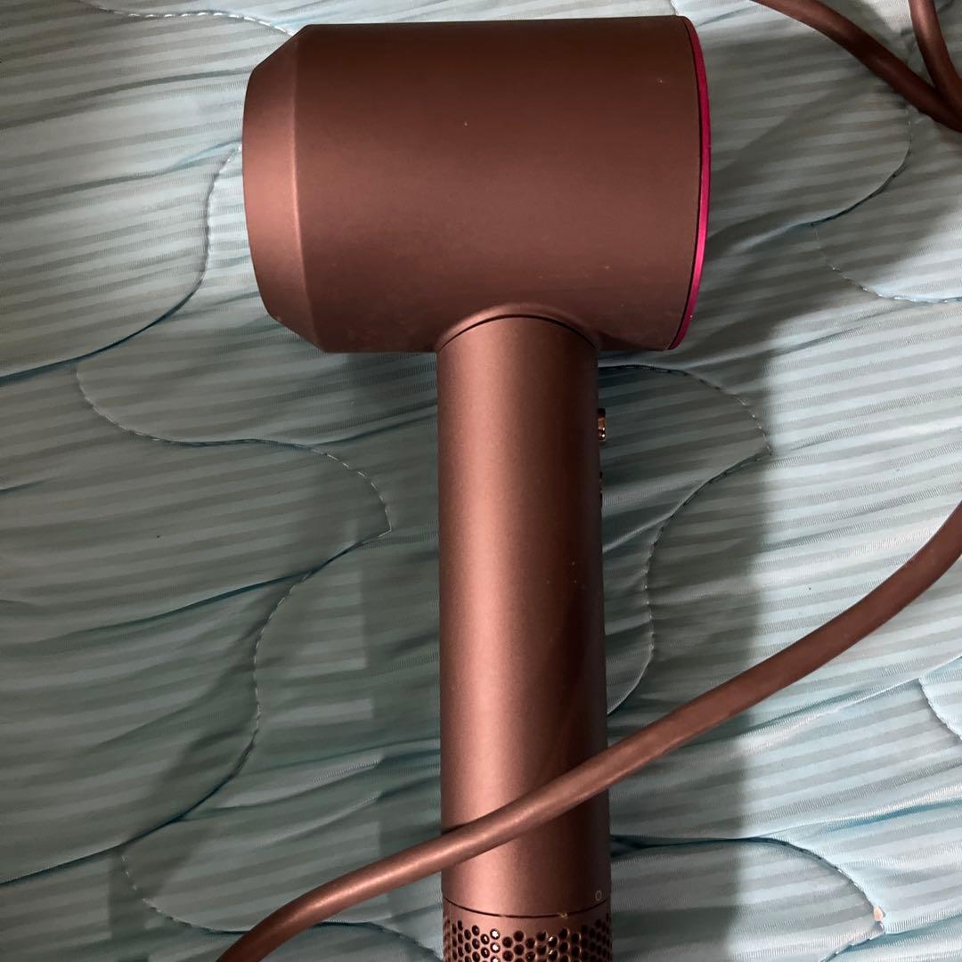 ダイソンドライヤー HD01 　アイアン／ピンク(P48) 動作品