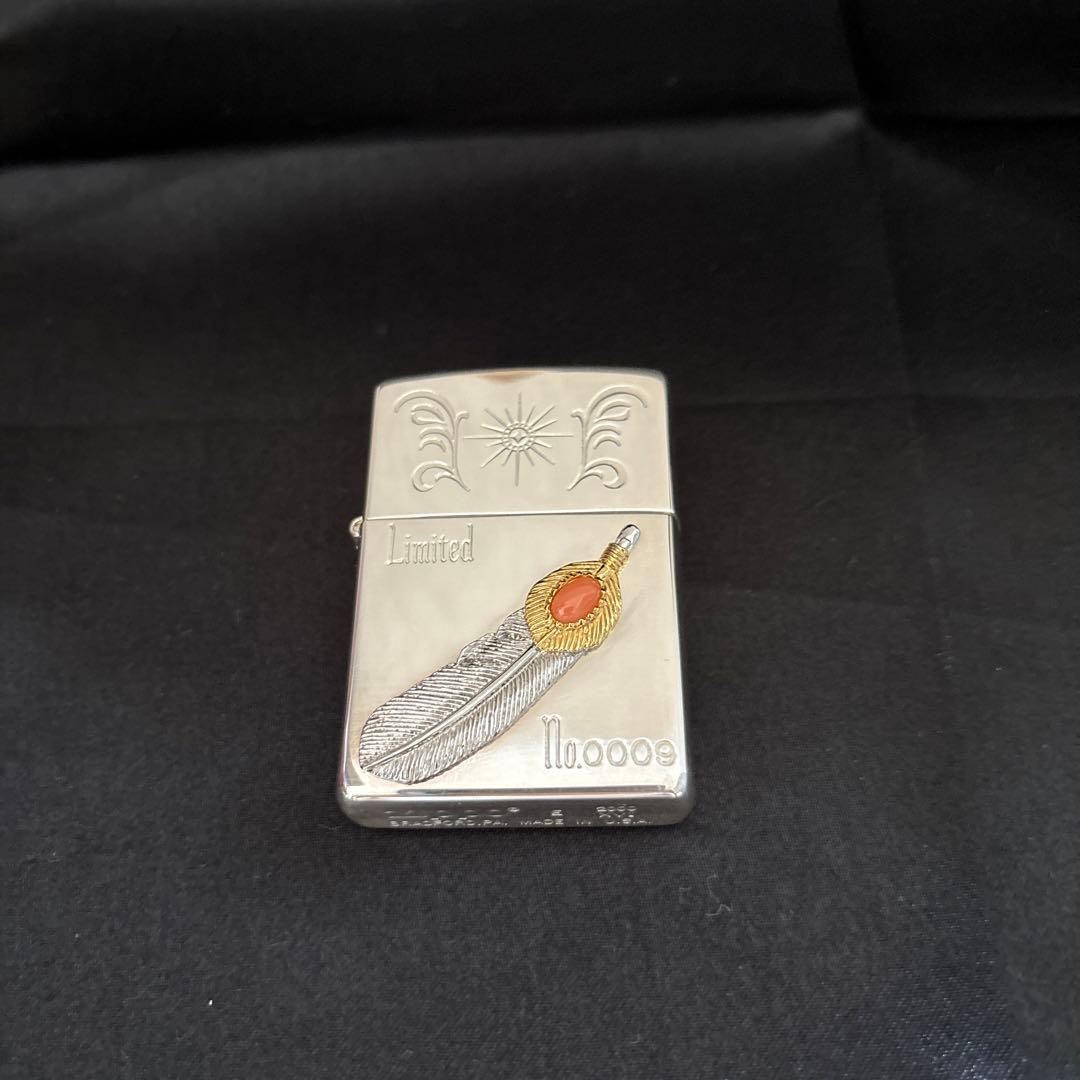ZIPPO オリジナルチョーカーコーラル付き限定品NO.0009