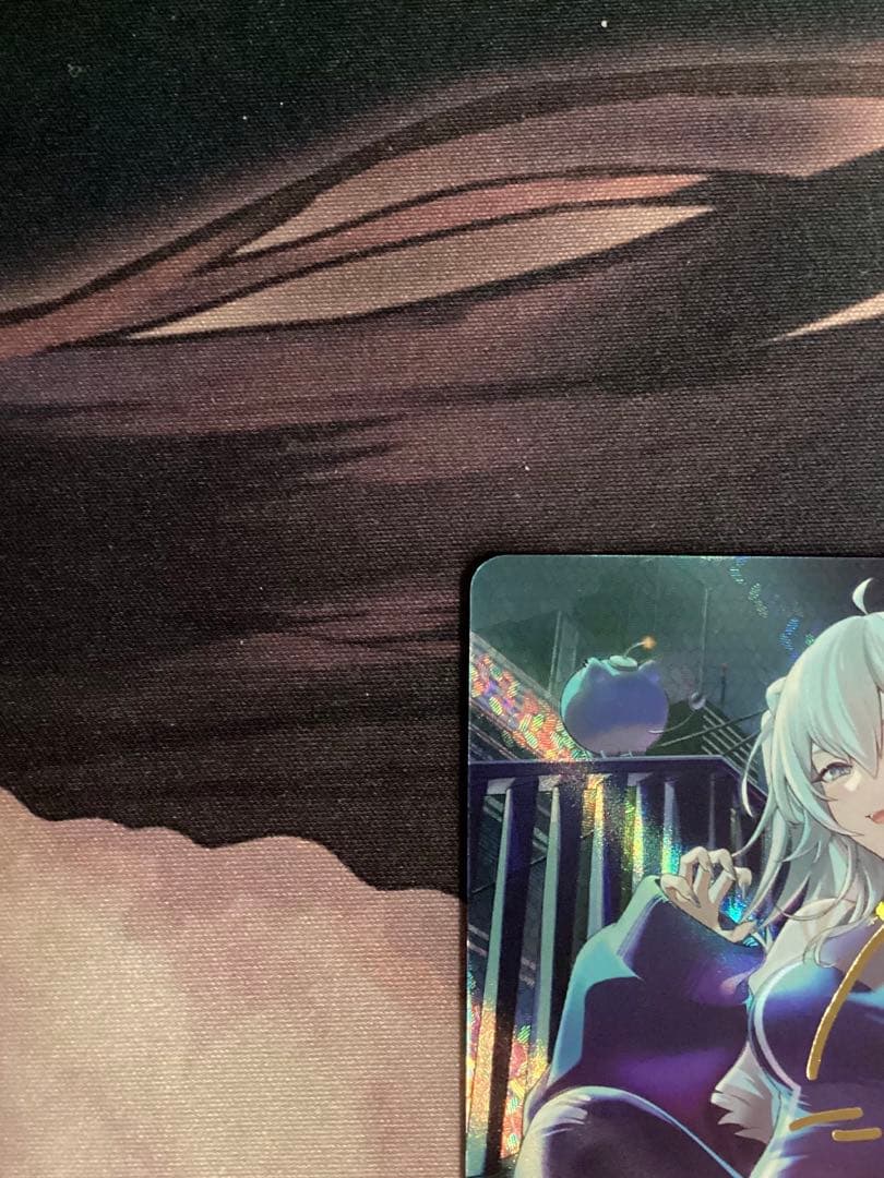 ホロライブオフィシャルカードゲーム 獅白ぼたん SEC サイン