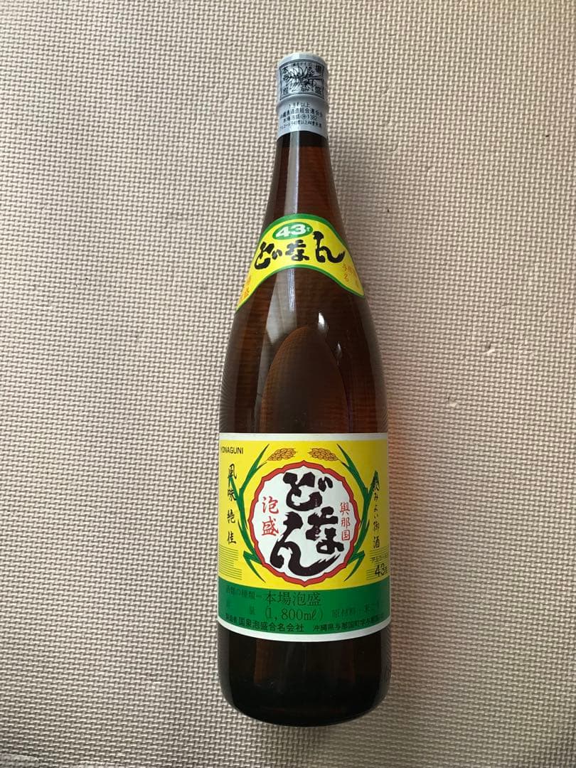 泡盛　どなん　古酒29年(瓶熟成）