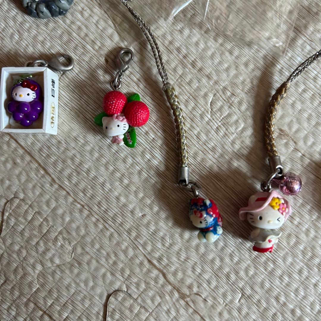 お値下げ　27点　ハローキティ ストラップセット 根付け