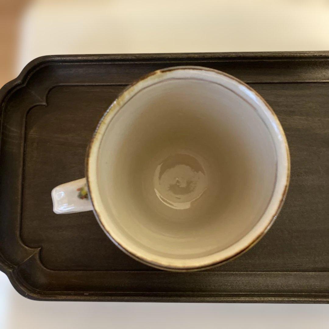 藤田佳三さん　色絵　マグカップ