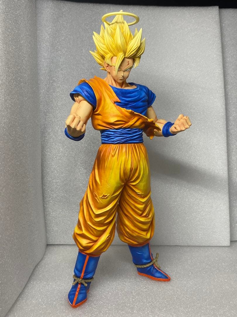 リペイント　ドラゴンボール　超サイヤ人2 孫悟空(天使)vs魔人ベジータ