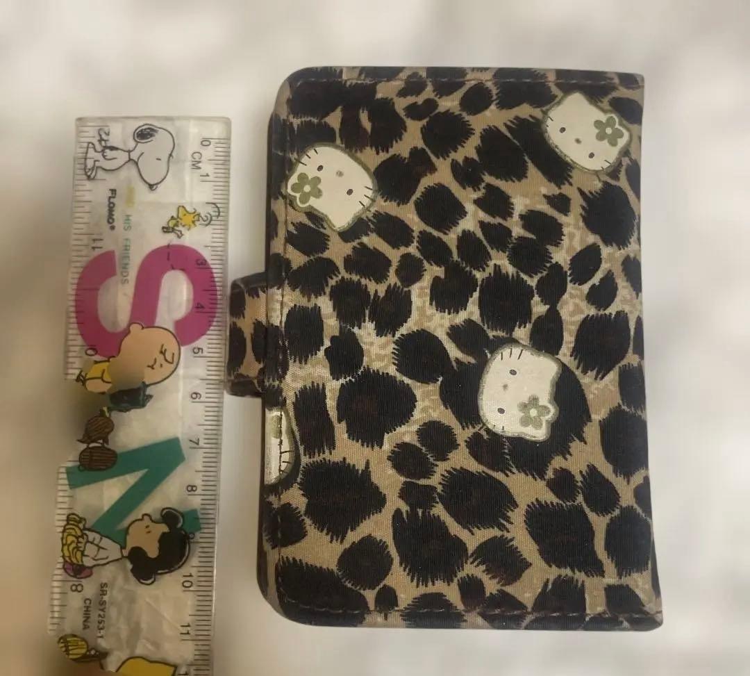 激レア♡Hello Kittyハローキティ ヒョウ柄 カードホルダー