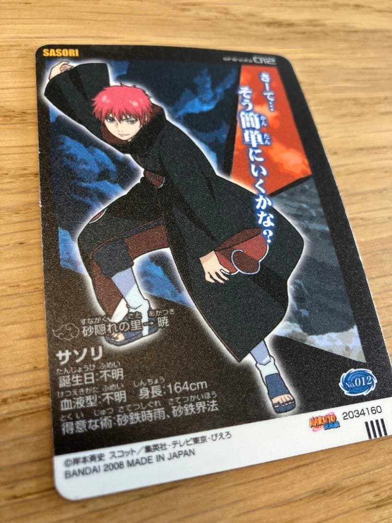 NARUTO カードグミだってばよ！