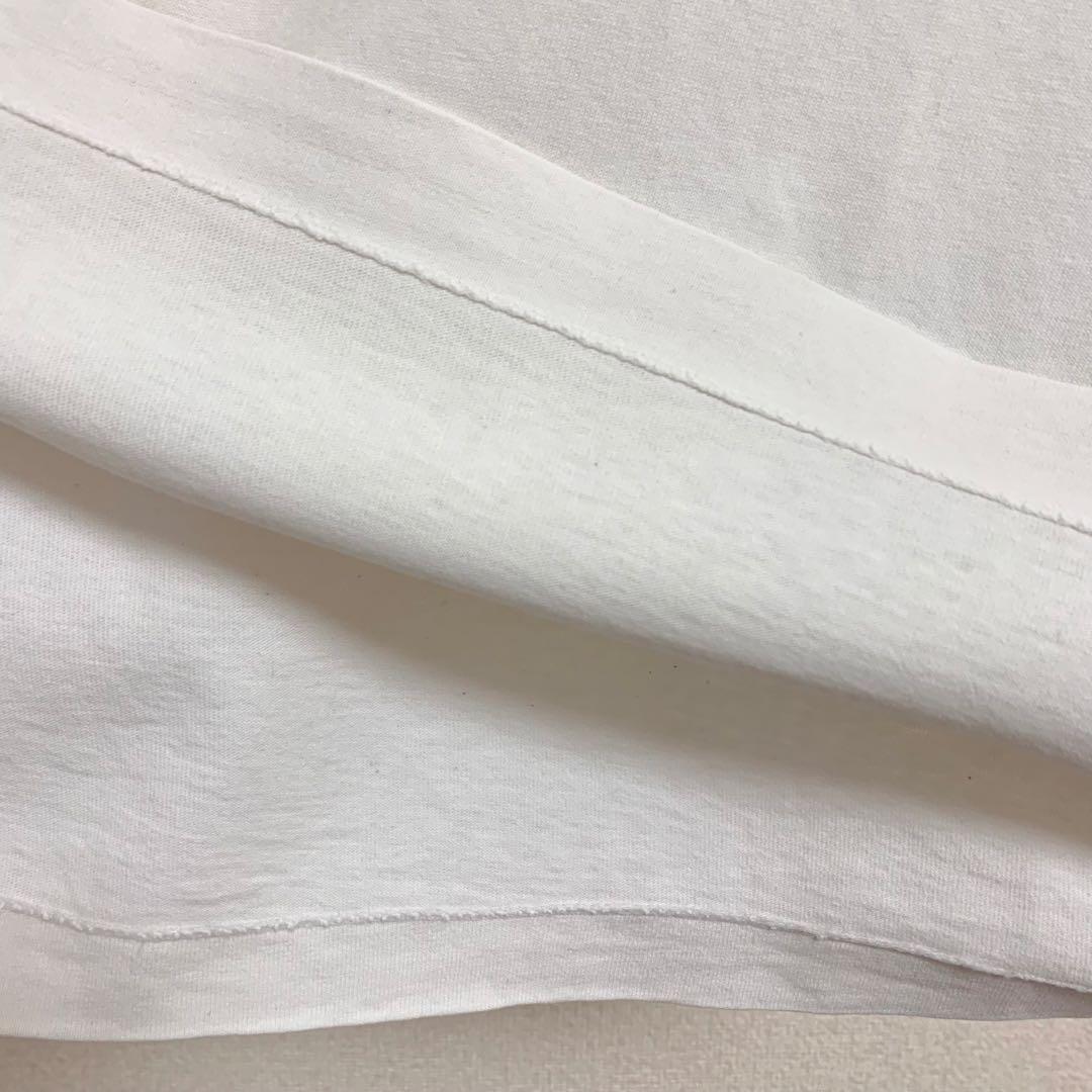 80s 後期 STUSSY 黒タグ USA製 cursive 筆記体 Tシャツ