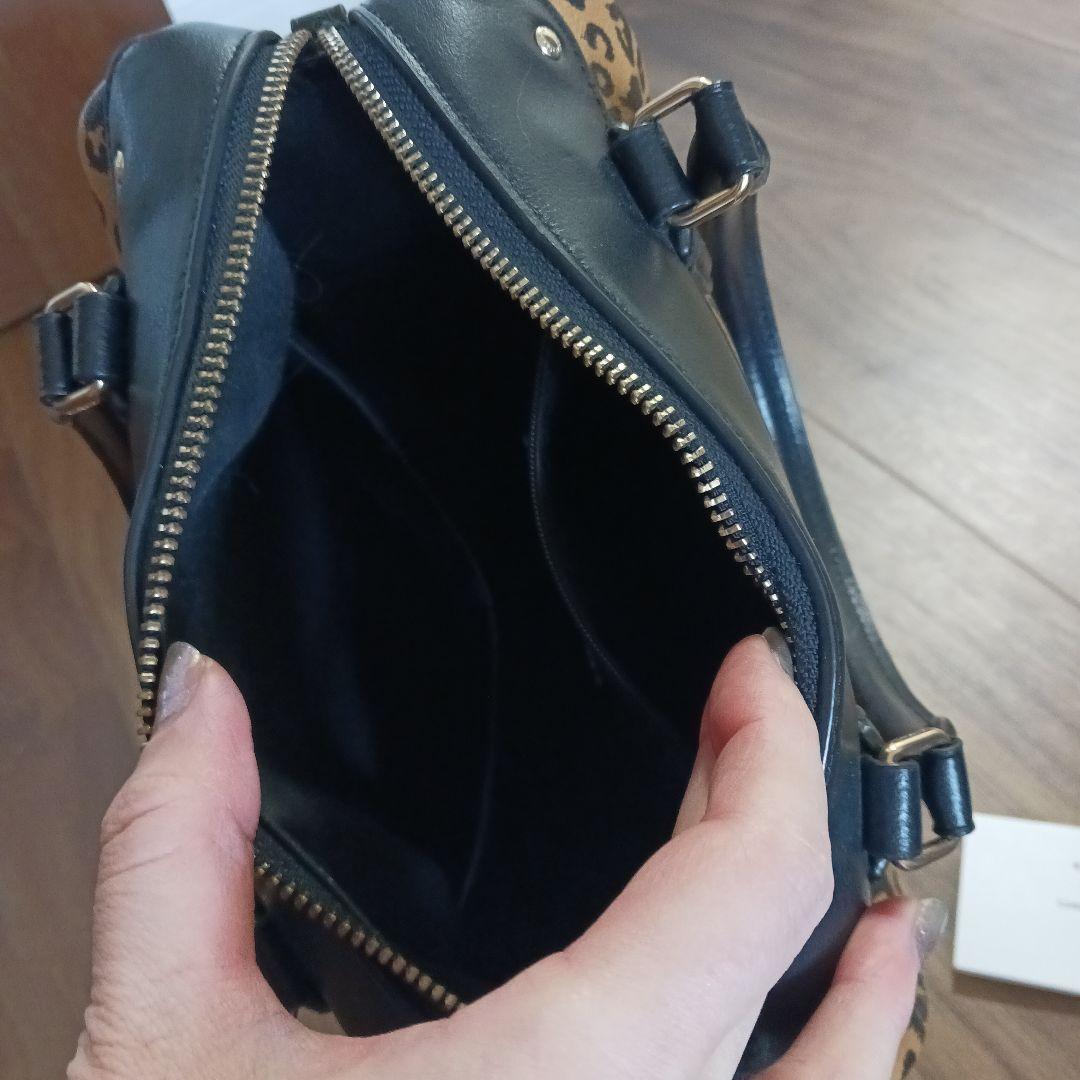 COACH ハートヒョウ柄 ショルダーバッグ