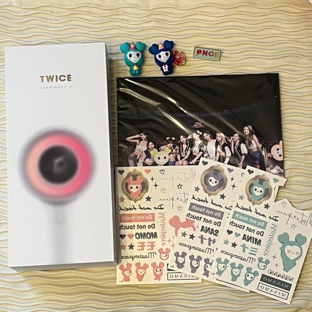 TWICE candybong ∞ver3 ペンライト 他グッズ付き