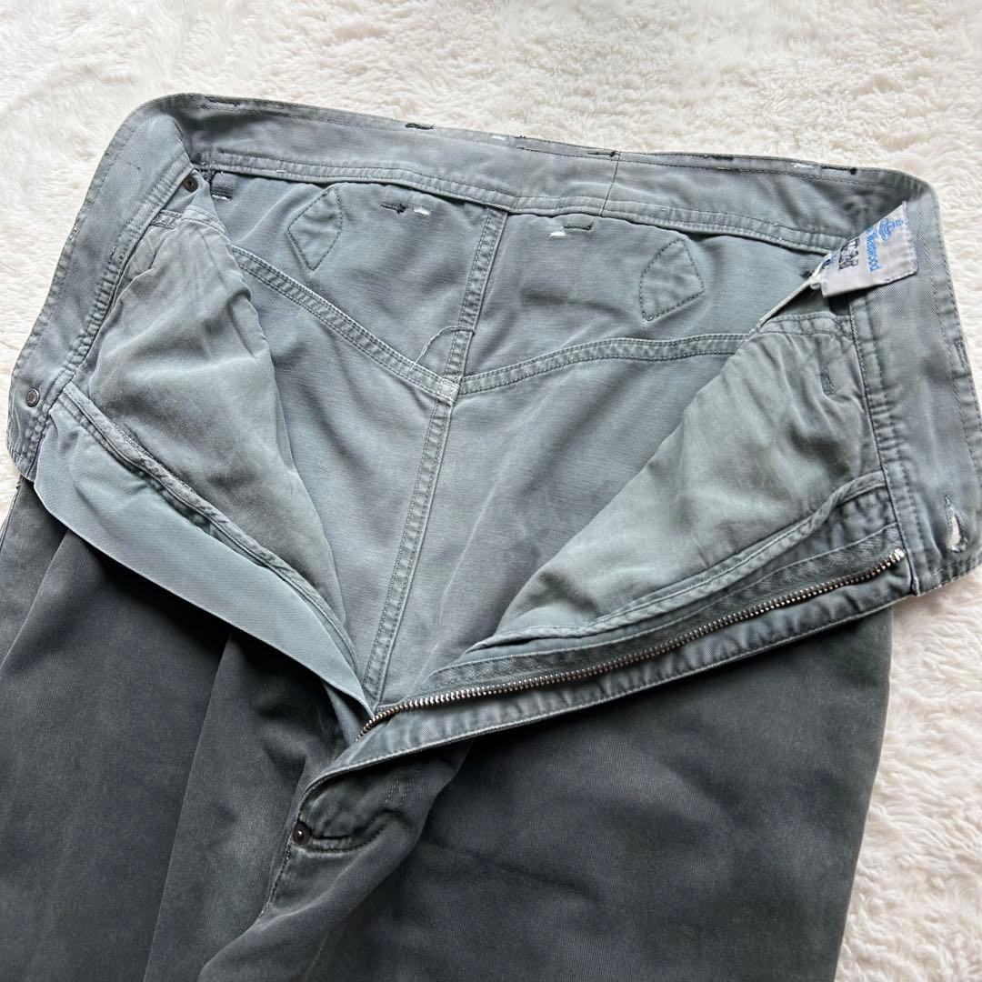 【ライカ期】ヴィヴィアンウエストウッドマン　サルエルパンツ　デニム　オーブロゴ