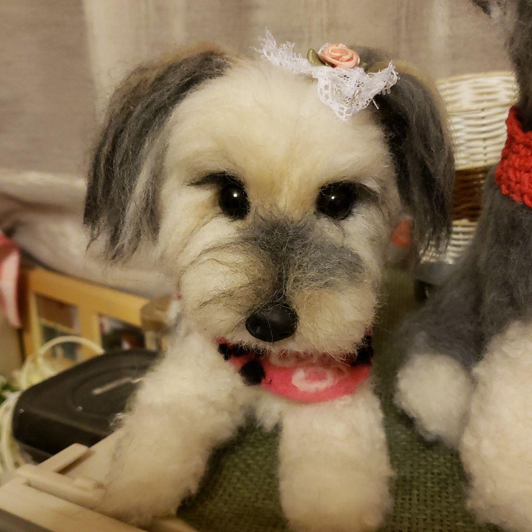 羊毛フェルト　クリステル様