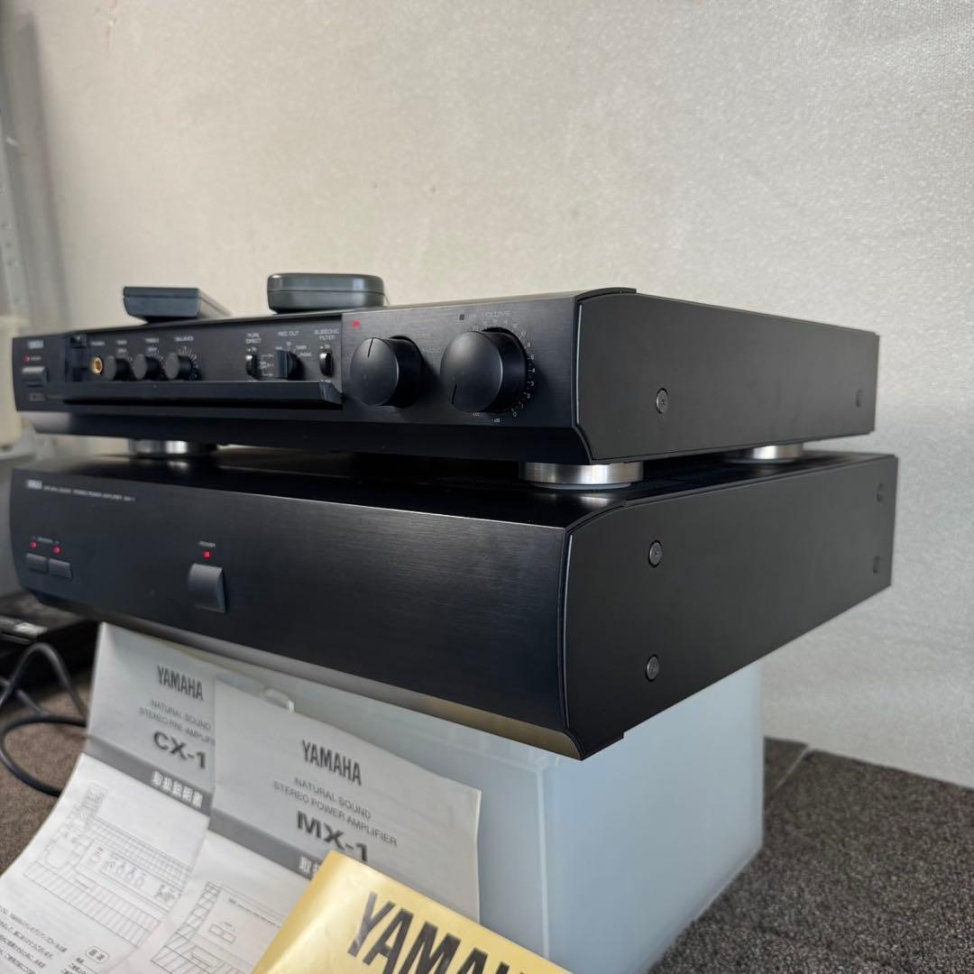 D59美品✨激レアヤマハステレオコントロールプリアンプ パワーアンプ セット！
