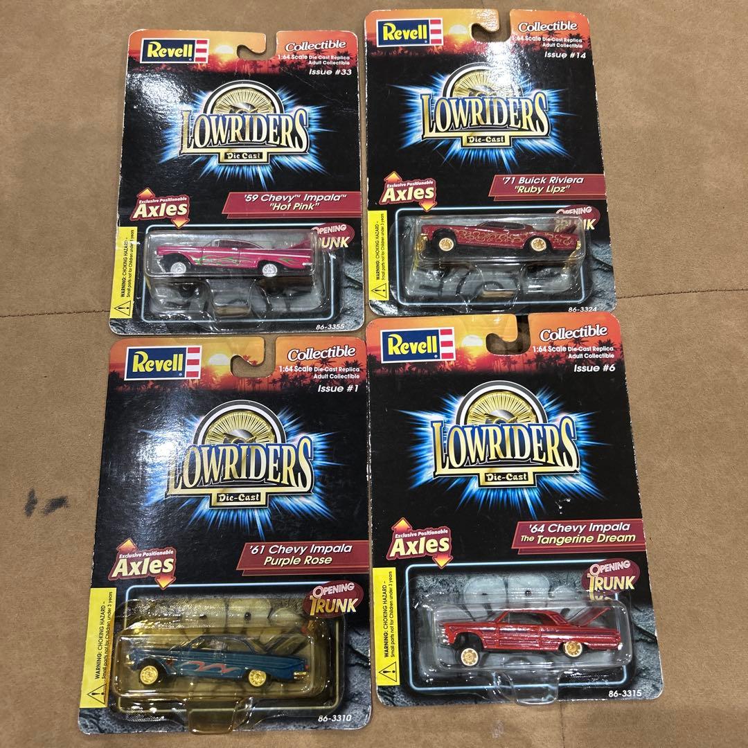 ローライダー　revell ミニカー　インパラ　ダイキャスト
