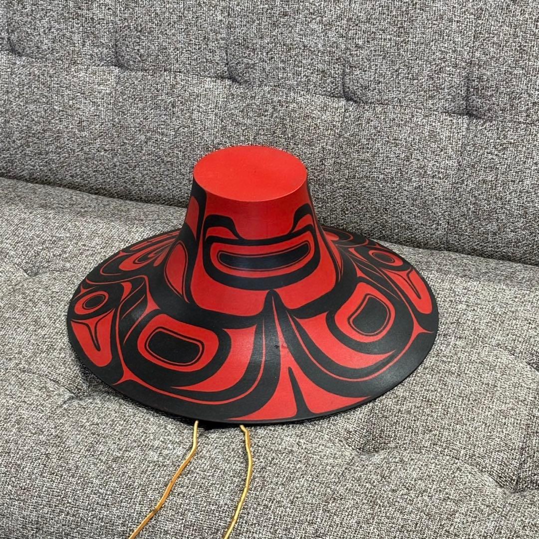 珍品 希少！ ネイティブハット 先住民 アート インテリアにも
