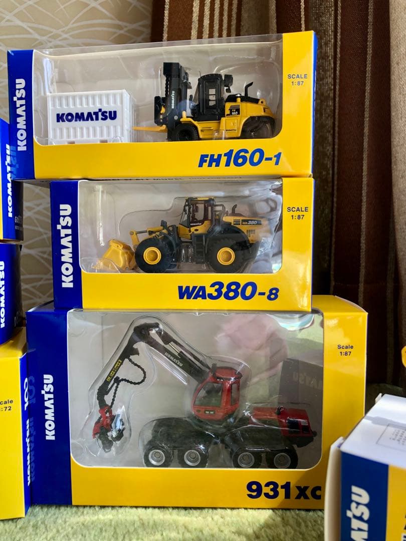 【人119様】コマツ ミニカーセット HD325-8 他　11点セット