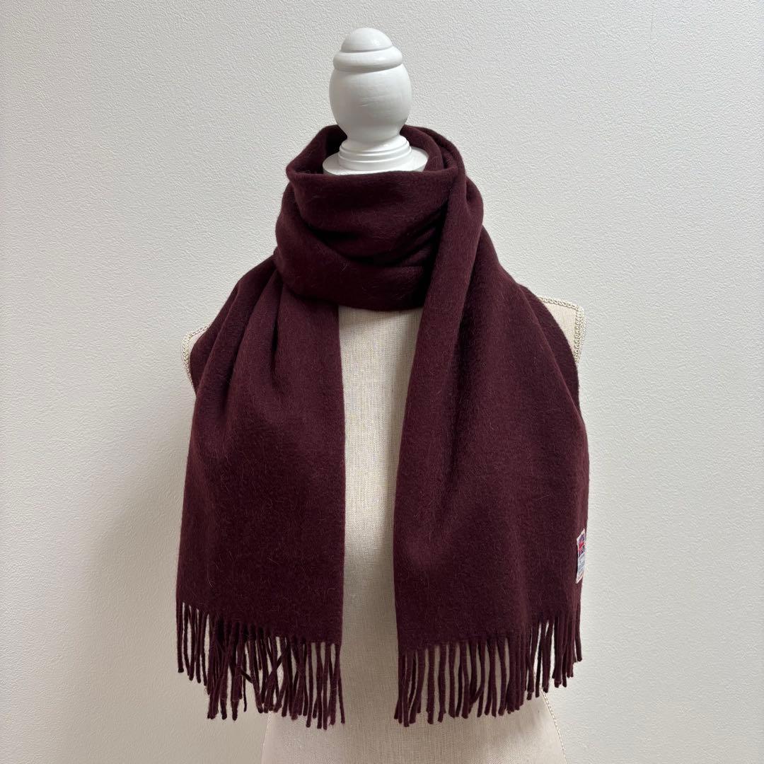 Joshua Ellis ジョシュアエリス カシミヤ100% マフラー 英国製