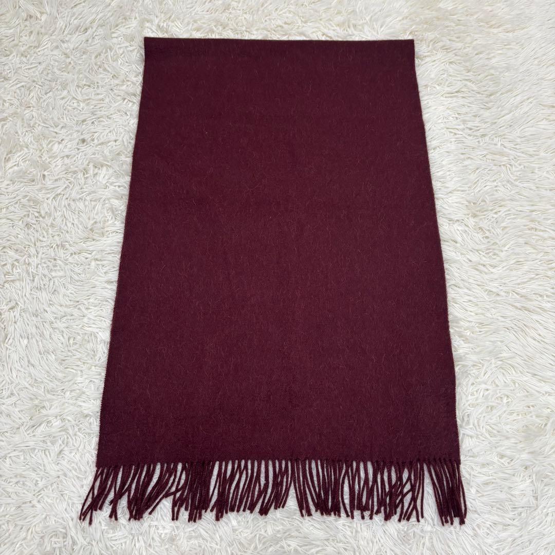 Joshua Ellis ジョシュアエリス カシミヤ100% マフラー 英国製