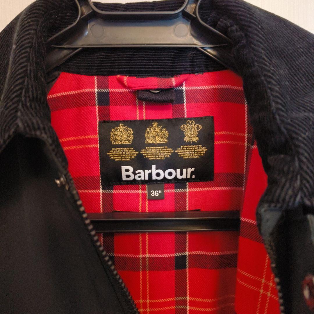 Barbour Bedale 2レイヤー ブラック36 ノンオイル