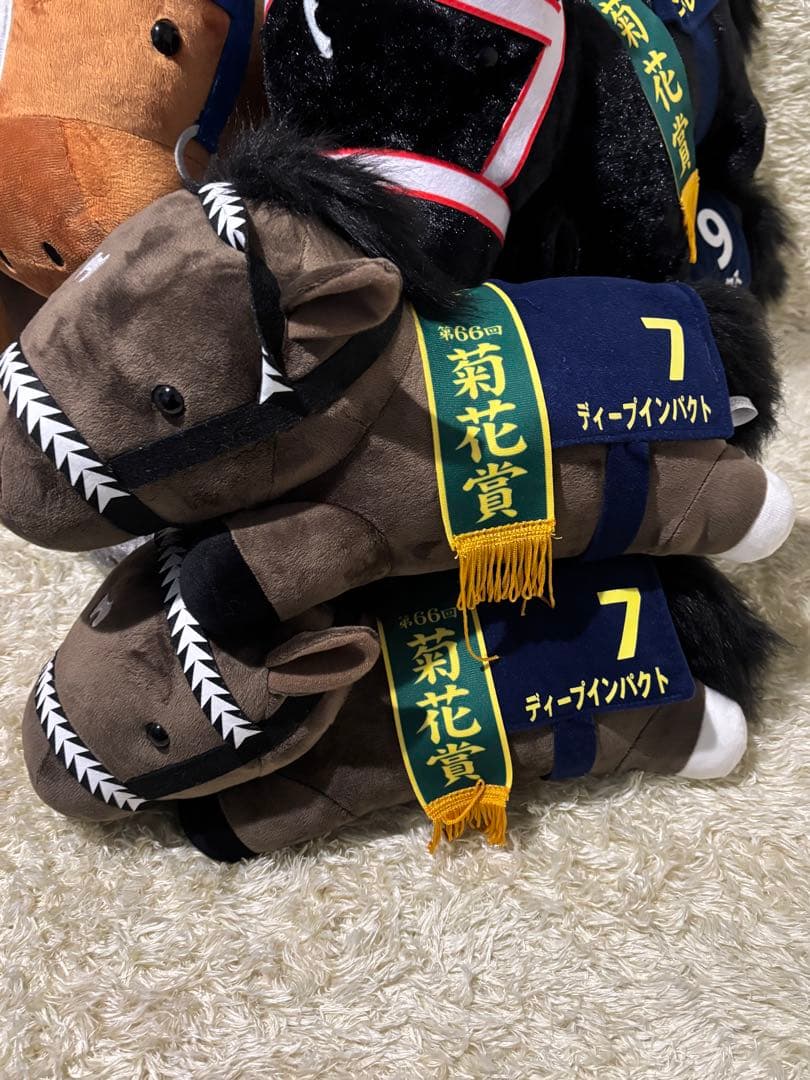 サラブレッドコレクション　競馬 ぬいぐるみ馬 まとめ売り