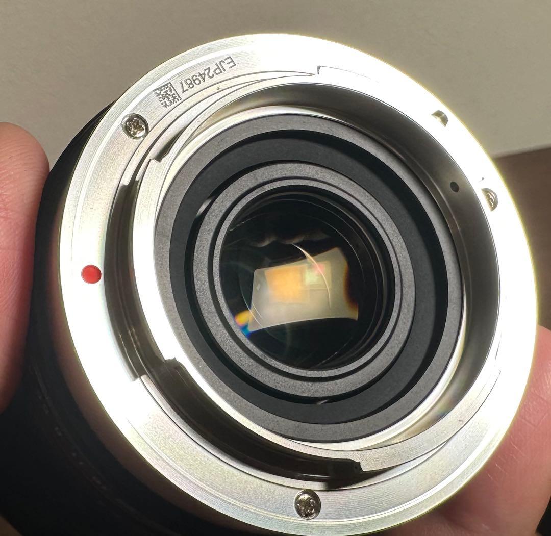 美品SAMYANG 12mm f2.0単焦点超広角レンズ　Xマウント