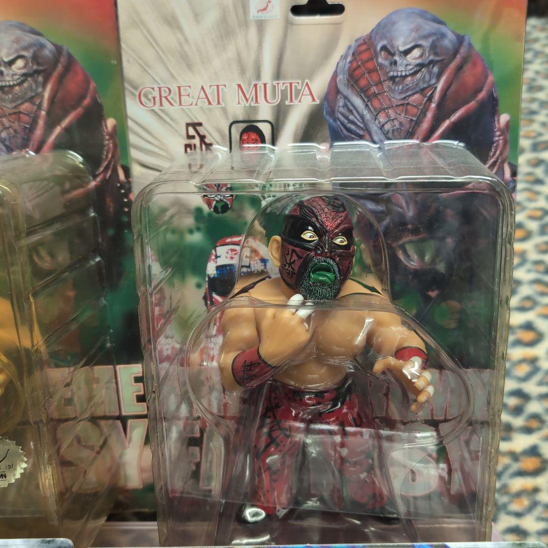 グレート・ムタ リミテッドエディション他ＨＡＯサインカード付きフィギュア武藤敬司