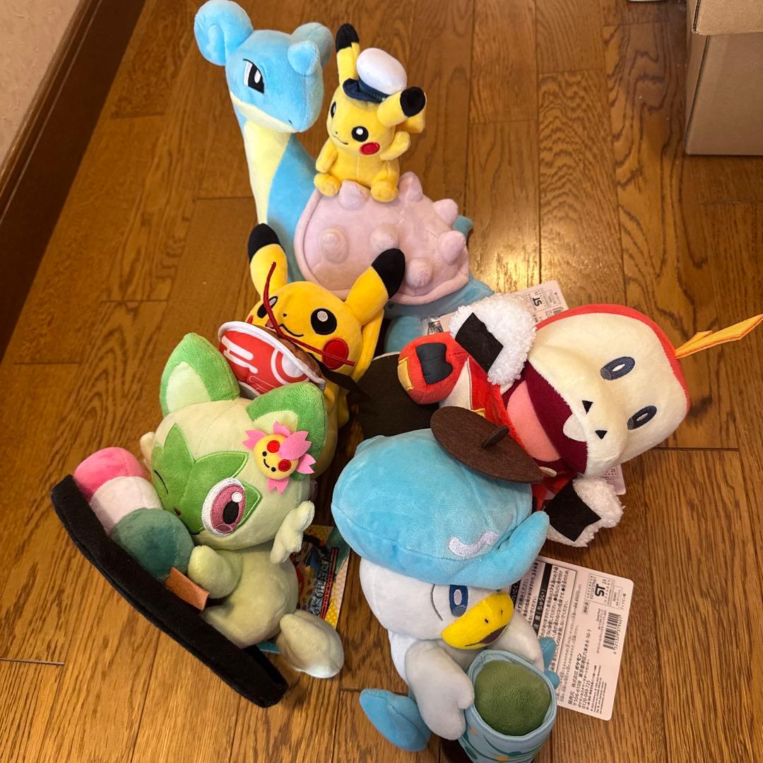 ★新品未使用★ ポケモン WCS 2023 ぬいぐるみセット