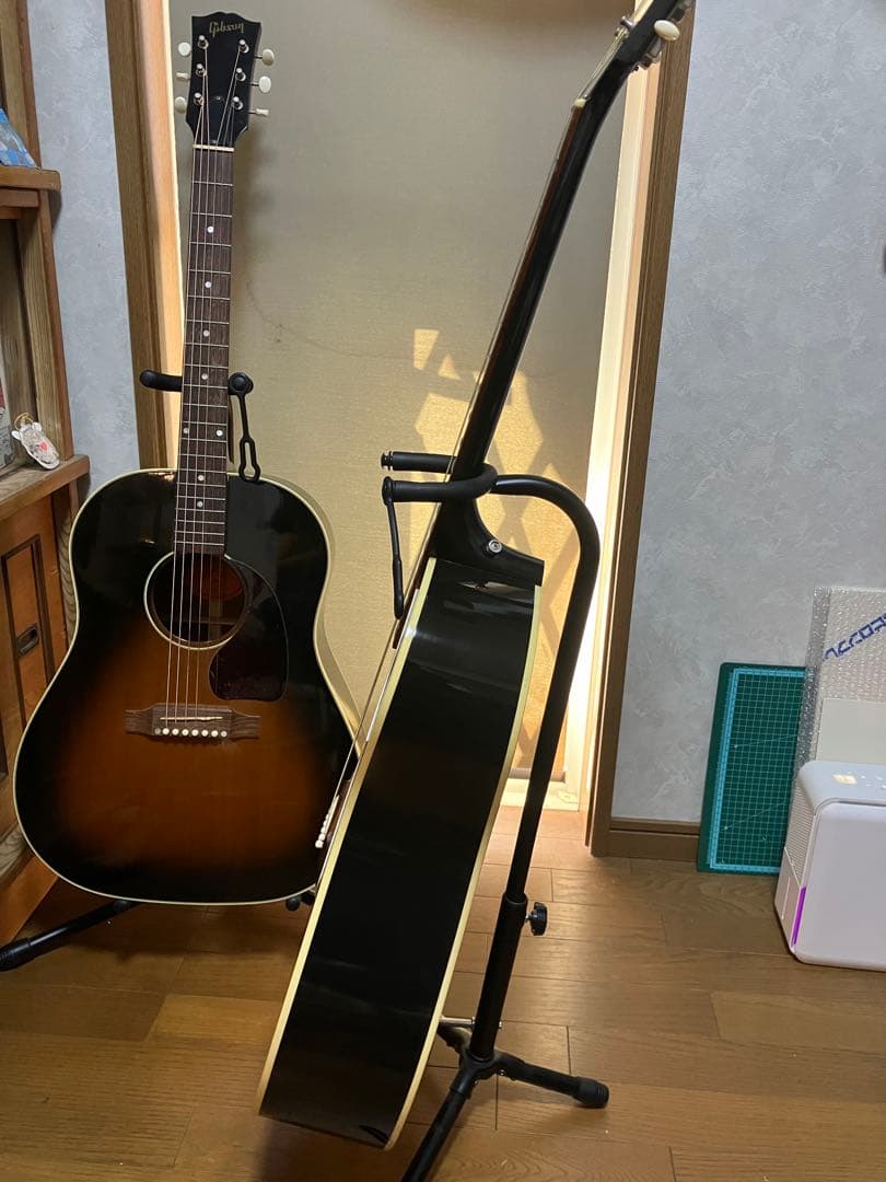 【2013年製】Gibson J45 エボニー 鳴り抜群　ギブソン　固定サドル