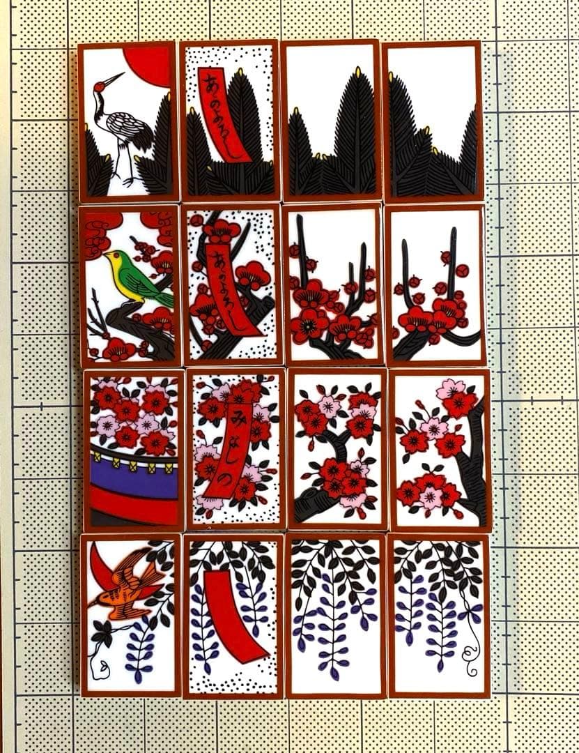 有田焼　伯父山窯　花札セット