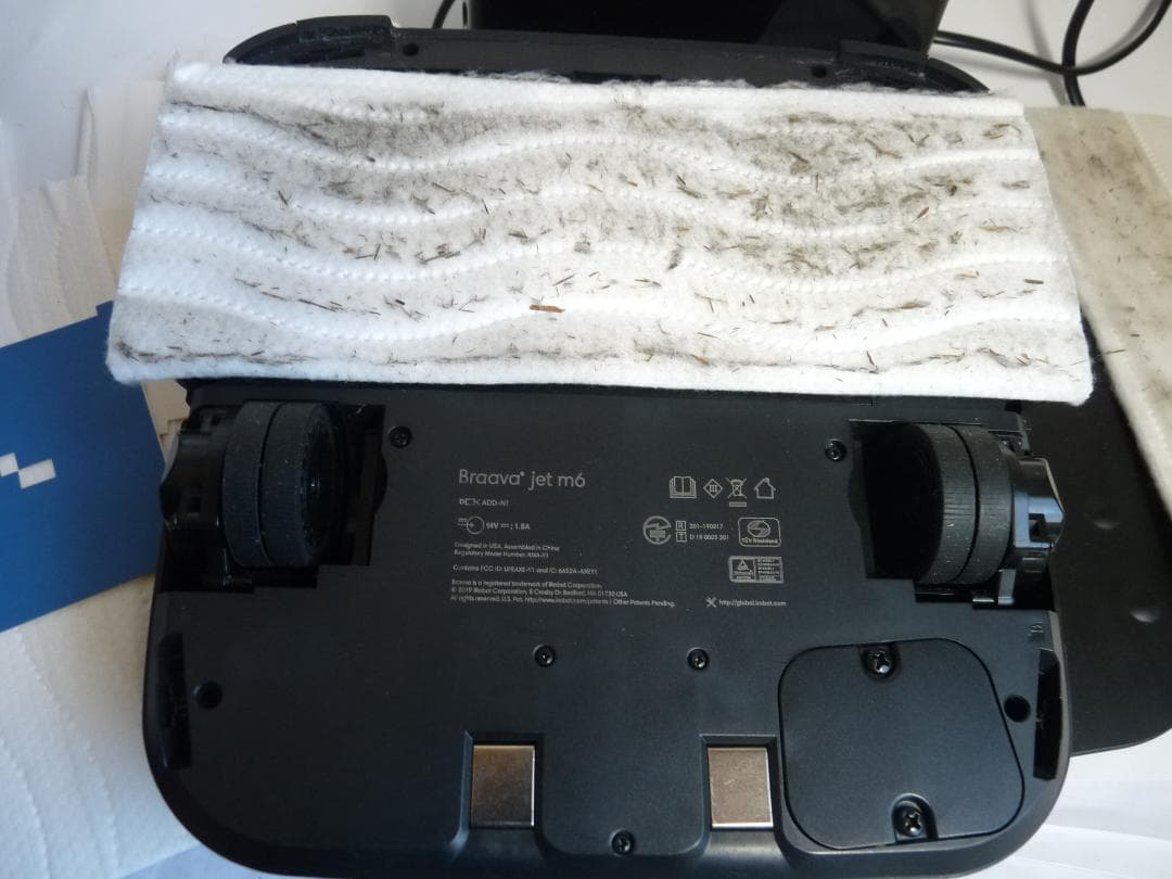 ブラーバジェットｍ6 布拭きロボット クリーニングパッド付き