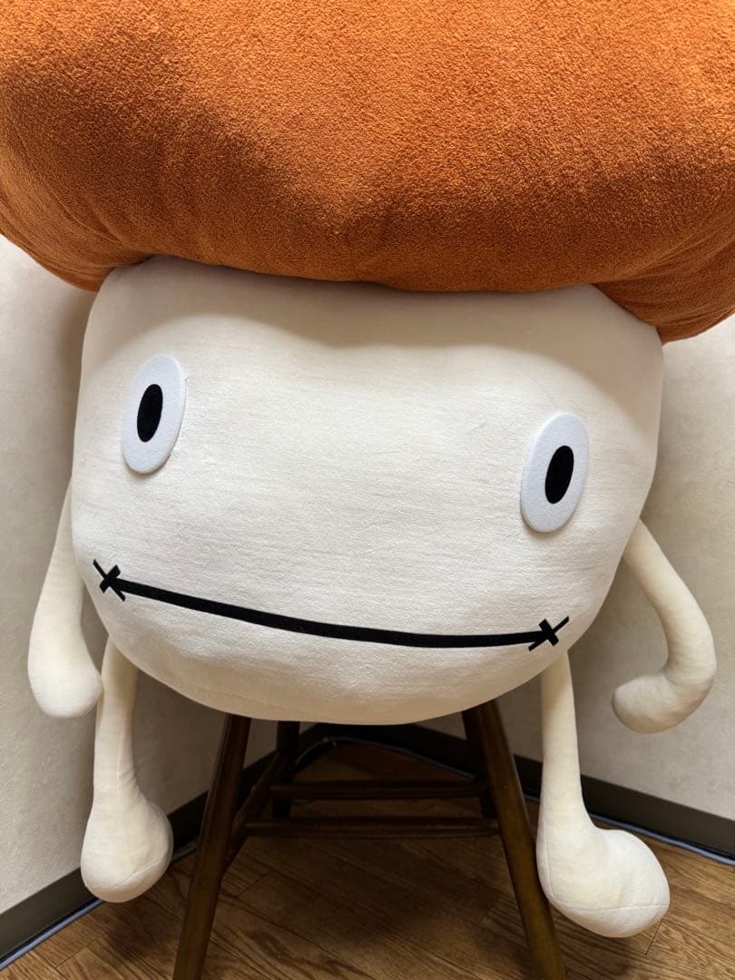 頭囲220cm！超！超！巨大サイズぬいぐるみ　ドコモダケ　どでかドコモダケ抱け枕