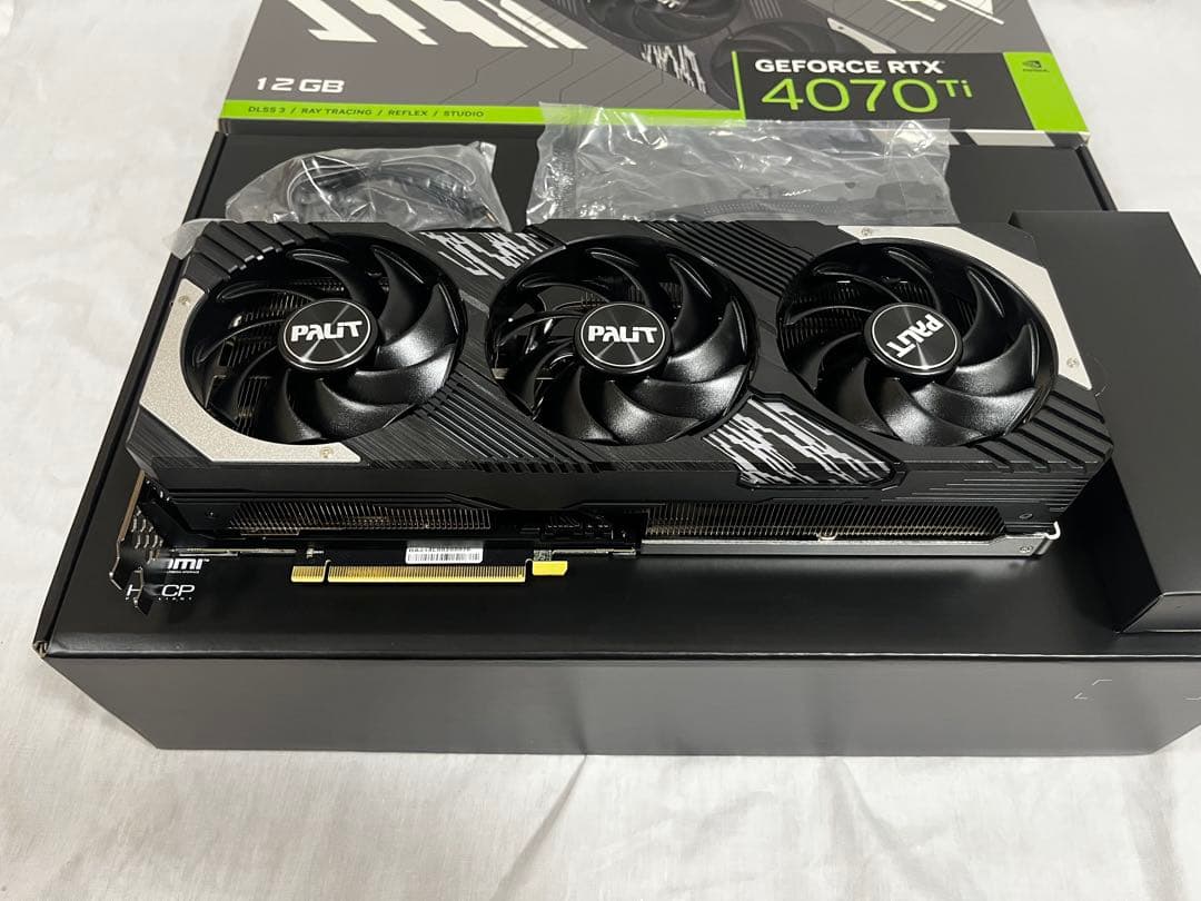 ショップクリエイティブPalit RTX 4070 Ti 12GB