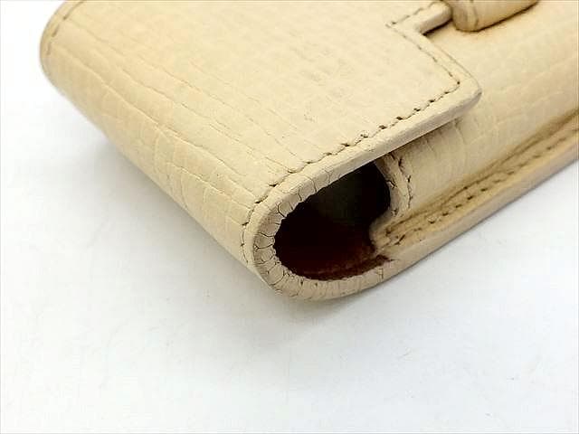 [2971]　良品　＊ロエベ＊　レザー　ペンケース　ロゴ