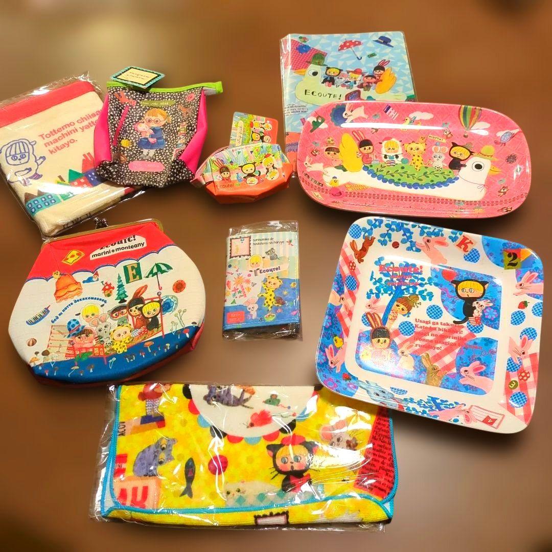 マリーニモンティーニ　Ecoute! キャラクターグッズ セット色々、大きい財布