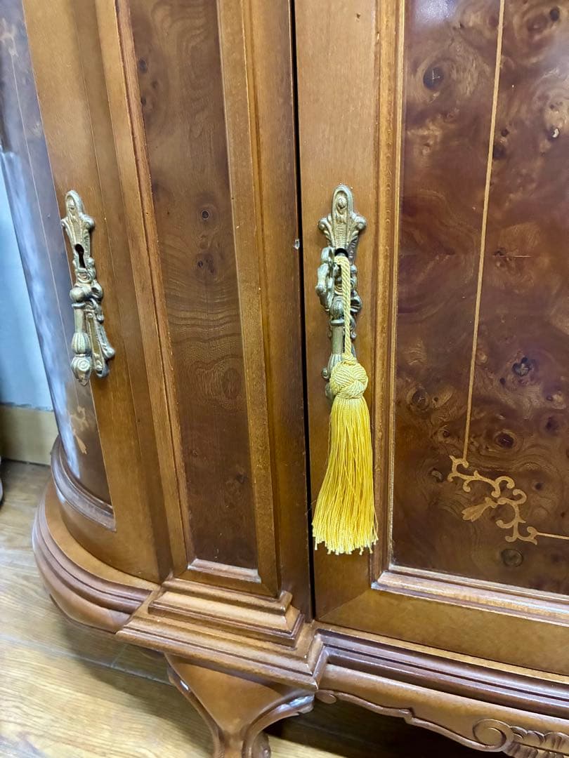 管396☆イタリア製☆アンティーク☆ヴェローナクラシック☆大理石☆サイドボード