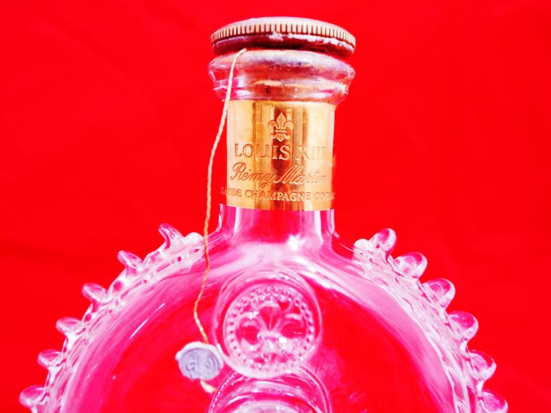 レミーマルタン ルイ13世　バカラ　空瓶　替え栓無し☆ カード・化粧箱・外箱