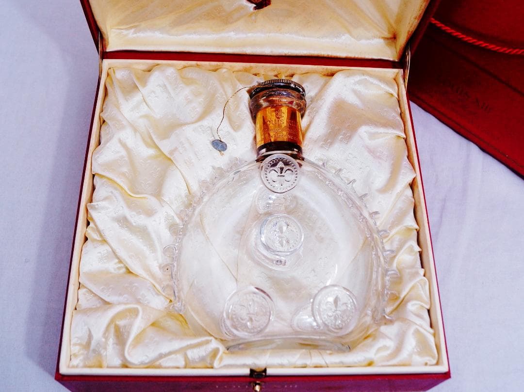 レミーマルタン ルイ13世　バカラ　空瓶　替え栓無し☆ カード・化粧箱・外箱