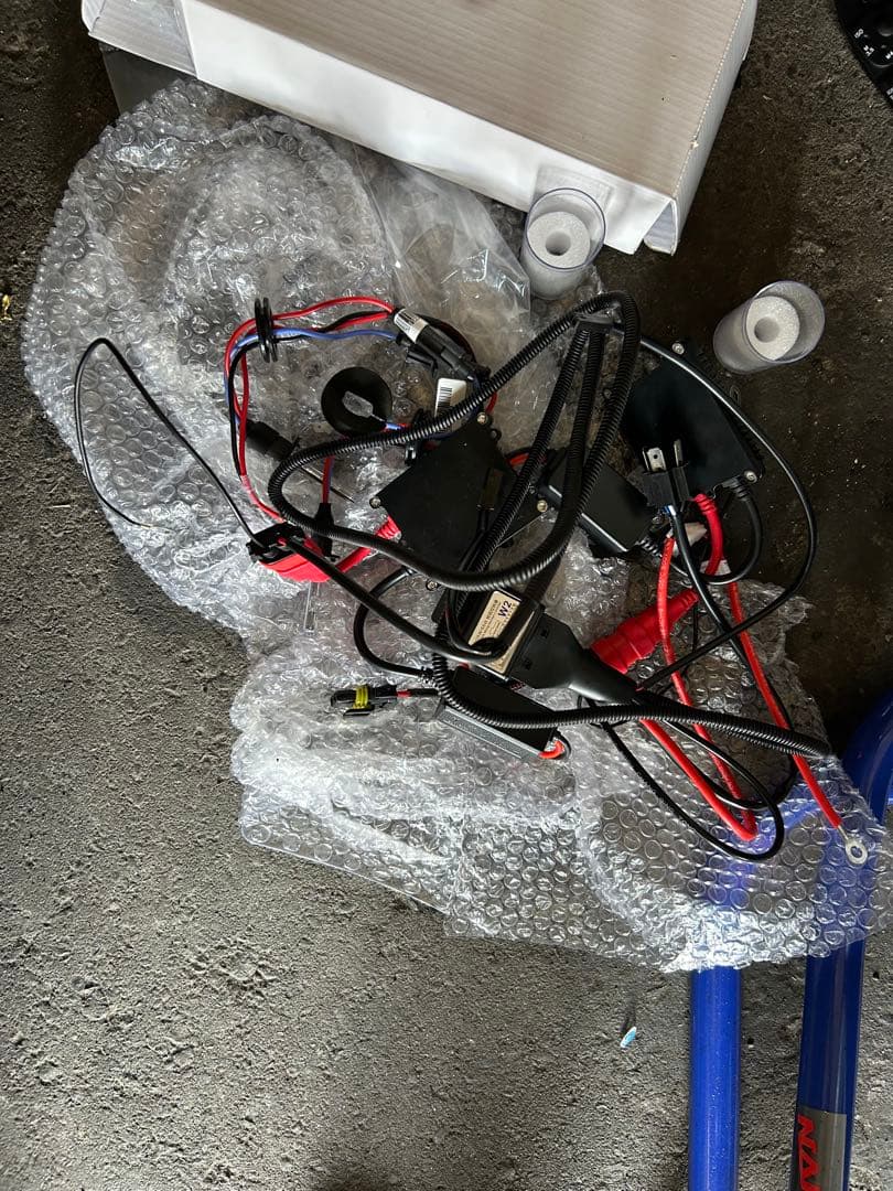 破格です！YZF-R25 HID ヘッドライト RG10J イカリング